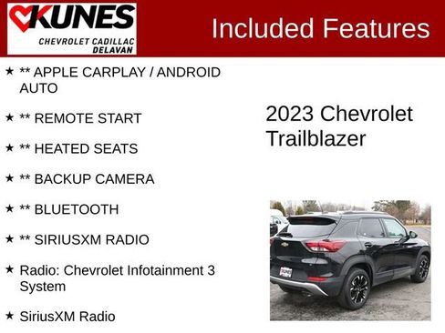 Used 2023 Chevrolet TrailBlazer LT w/ Convenience Package image 3