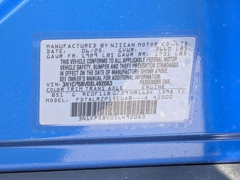 New 2025 Nissan Kicks Play S image 32