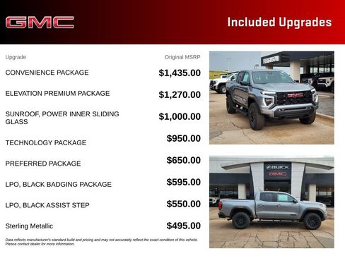 New 2026 GMC Canyon Elevation w/ Convenience Package AWD/4WD image 11