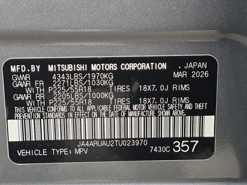 New 2026 Mitsubishi Outlander Sport ES AWD/4WD image 36