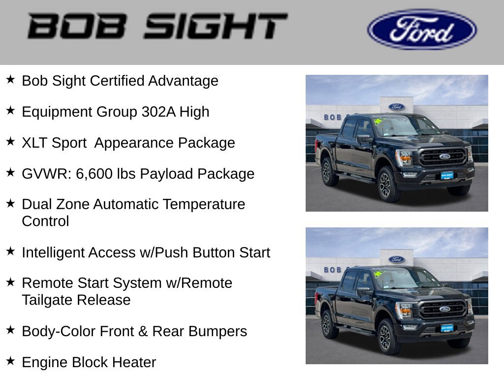 Used 2021 Ford F150 XLT w/ Equipment Group 302A High AWD/4WD image 3