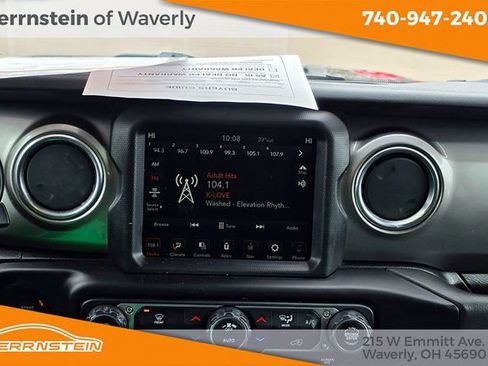 Used 2021 Jeep Wrangler Unlimited Sahara w/ Uconnect 4C Nav & Sound Group image 9