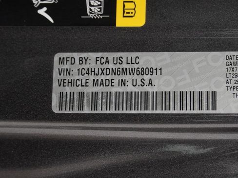 Certified 2021 Jeep Wrangler Unlimited Sport image 57