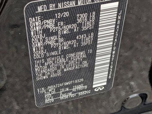 Used 2021 INFINITI QX80 Luxe image 25