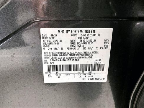 Used 2020 Ford Edge SEL image 19