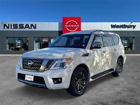 Used 2019 Nissan Armada Platinum w/ Captain's Chairs Package image 4