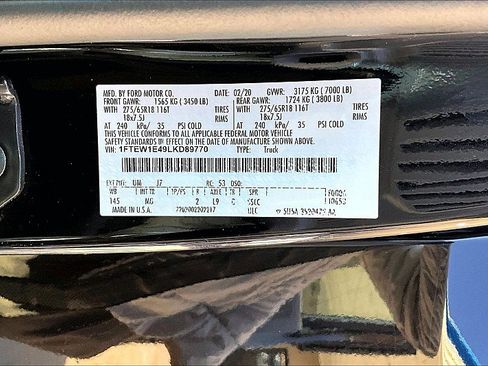 Used 2020 Ford F150 XLT w/ Equipment Group 302A Luxury AWD/4WD image 19