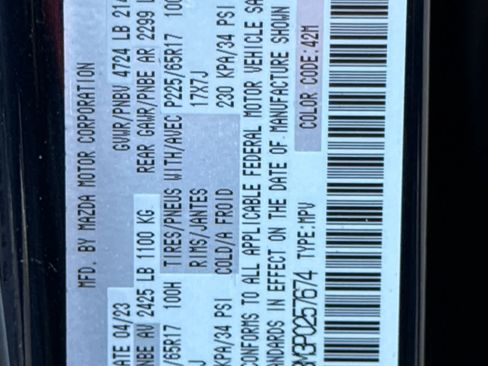 Certified 2023 MAZDA CX-5 AWD 2.5 S w/ Select Package image 21