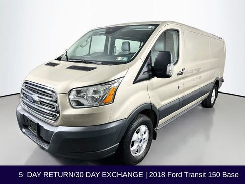 Certified 2018 Ford Transit 150 148 Low Roof w/ Premium Package RWD image 4