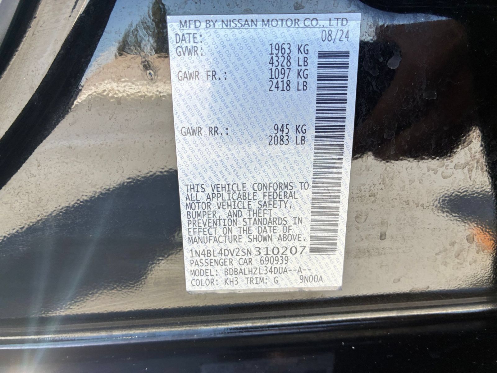 Used 2025 Nissan Altima 2.5 SV FWD image 28