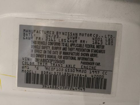 Used 2023 Nissan Sentra SV FWD image 33