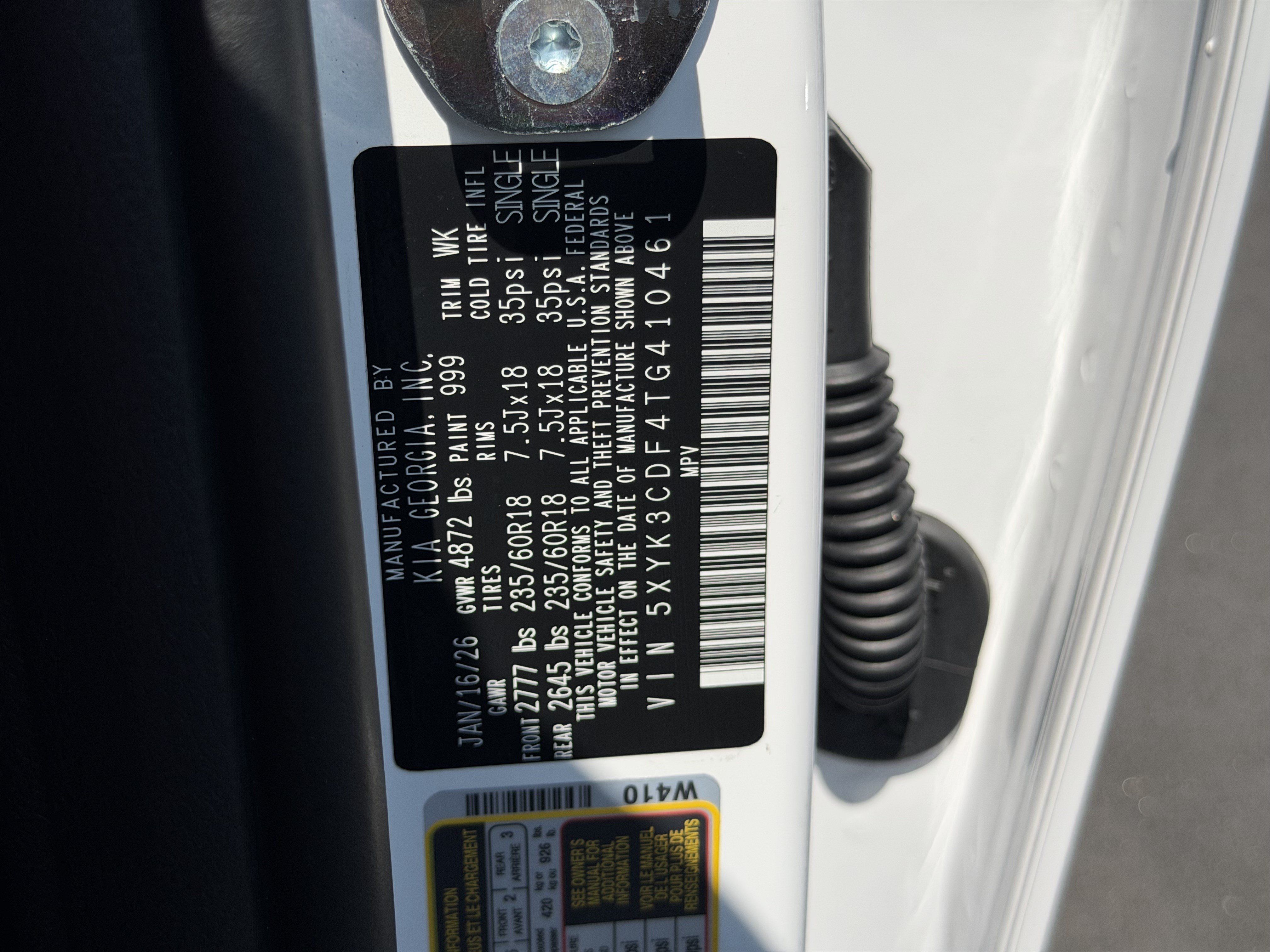 Certified 2026 Kia Sportage EX AWD/4WD image 36