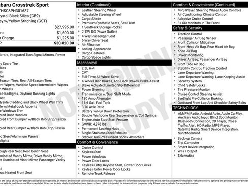 Used 2023 Subaru Crosstrek 2.5i Sport image 30