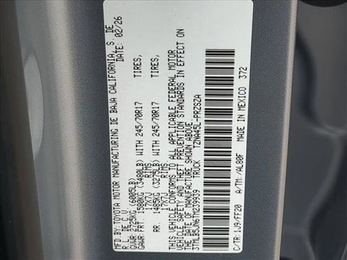 New 2026 Toyota Tacoma SR5 image 29