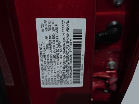 New 2026 Honda Pilot Sport image 16