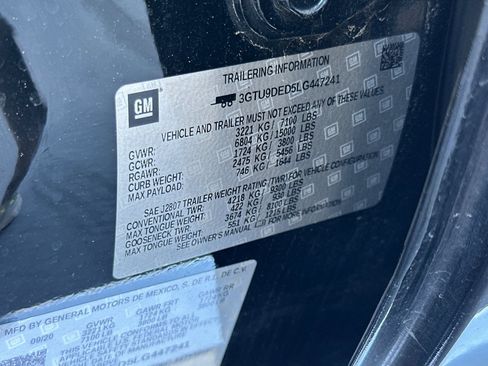 Used 2020 GMC Sierra 1500 SLT w/ SLT Premium Plus Package image 54