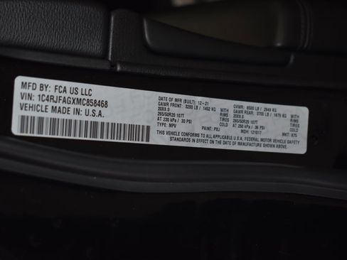 Used 2021 Jeep Grand Cherokee Laredo X AWD/4WD image 50
