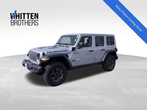 Used 2023 Jeep Wrangler Unlimited Rubicon 4xe w/ Cold Weather Group image 1