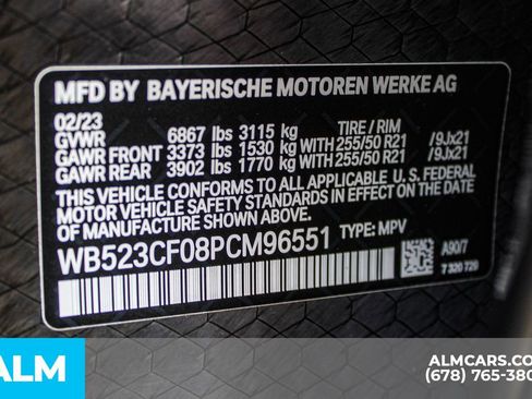 Used 2023 BMW iX xDrive50 w/ Convenience Package image 44