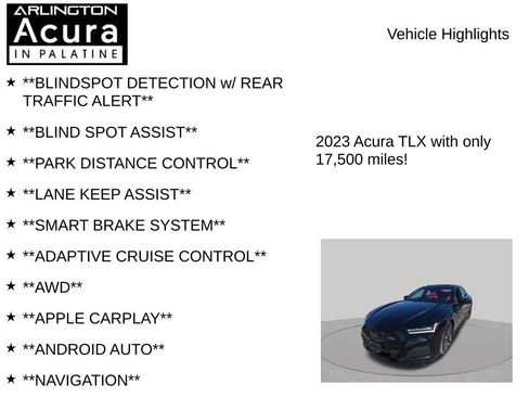 Used 2023 Acura TLX Type S AWD/4WD image 7