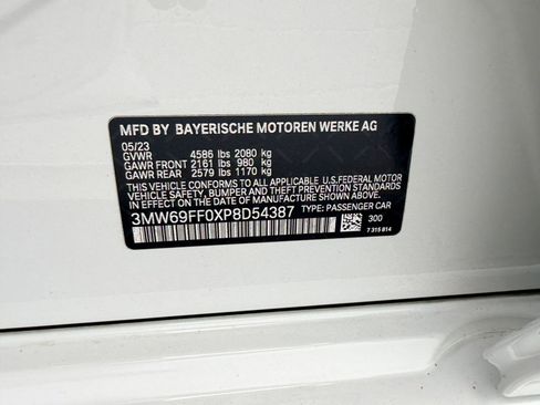 Certified 2023 BMW 330i Sedan w/ Parking Assistance Package RWD image 20