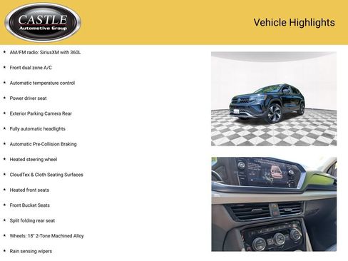 Used 2024 Volkswagen Taos SE AWD/4WD image 3