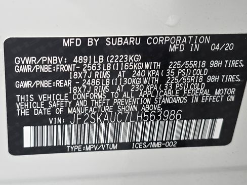 Used 2020 Subaru Forester Limited w/ Popular Package #3 image 36