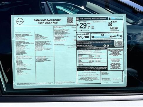 New 2026 Nissan Rogue SV image 13