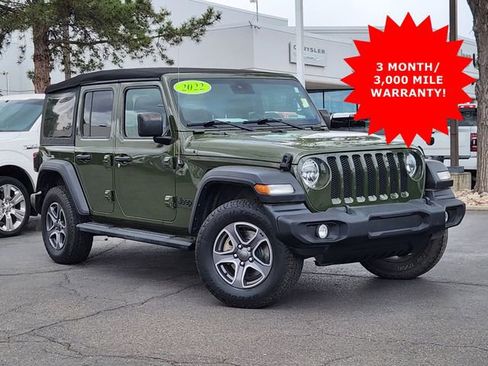 Used 2022 Jeep Wrangler Unlimited Sport AWD/4WD image 1