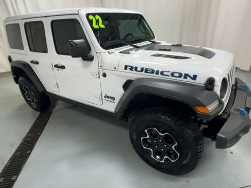 Used 2022 Jeep Wrangler Unlimited Rubicon 4xe w/ Cold Weather Group AWD/4WD image 2