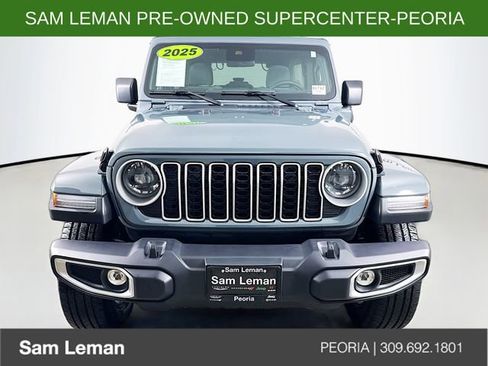 Used 2025 Jeep Wrangler Unlimited Sahara w/ Safety Group image 2