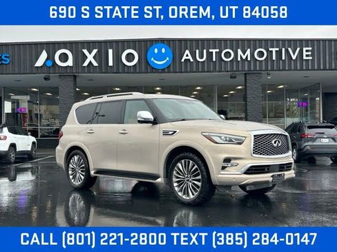 Used 2021 INFINITI QX80 Sensory w/ All-Season Package AWD/4WD image 1