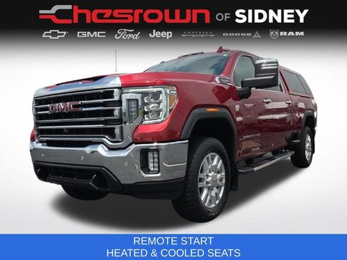 Used 2021 GMC Sierra 2500 SLT w/ SLT Premium Package AWD/4WD image 9