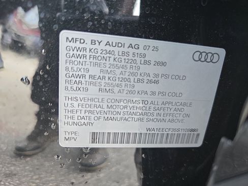 New 2025 Audi Q3 2.0T Premium Plus image 33