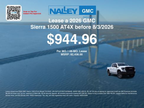 New 2026 GMC Sierra 1500 AT4X AWD/4WD image 3