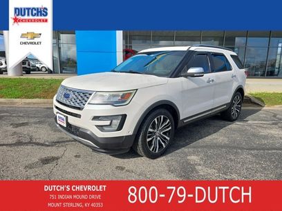 Used 2017 Ford Explorer Platinum