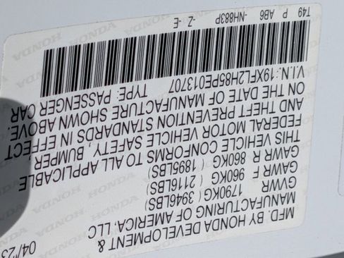 Certified 2023 Honda Civic Sport image 22