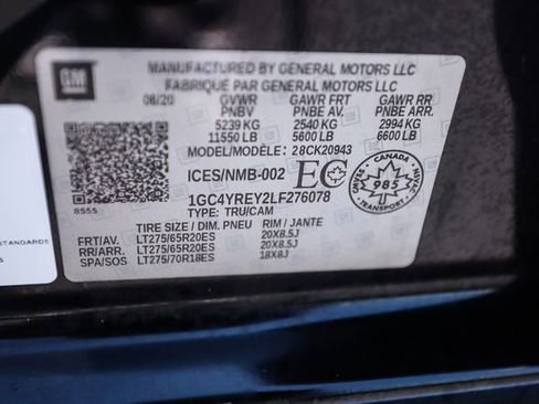 Used 2020 Chevrolet Silverado 2500 High Country AWD/4WD image 93
