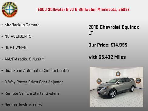 Used 2018 Chevrolet Equinox LT image 15