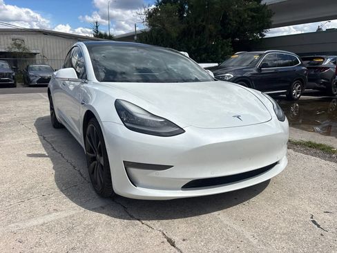 Used 2020 Tesla Model 3 Performance AWD/4WD image 1