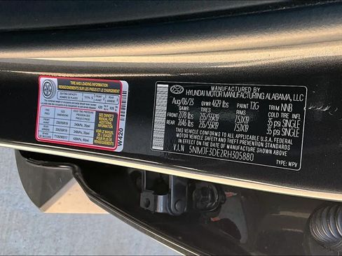 Certified 2024 Hyundai Tucson SEL w/ Convenience Package FWD image 32