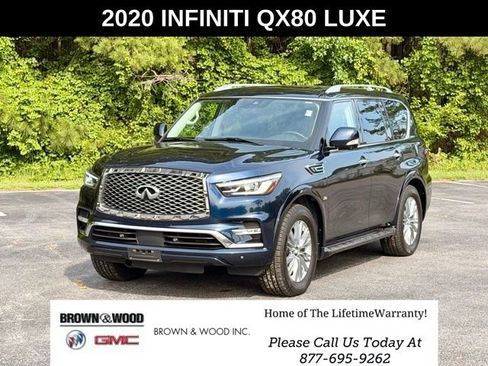 Used 2020 INFINITI QX80 Luxe w/ Proassist Package AWD/4WD image 1