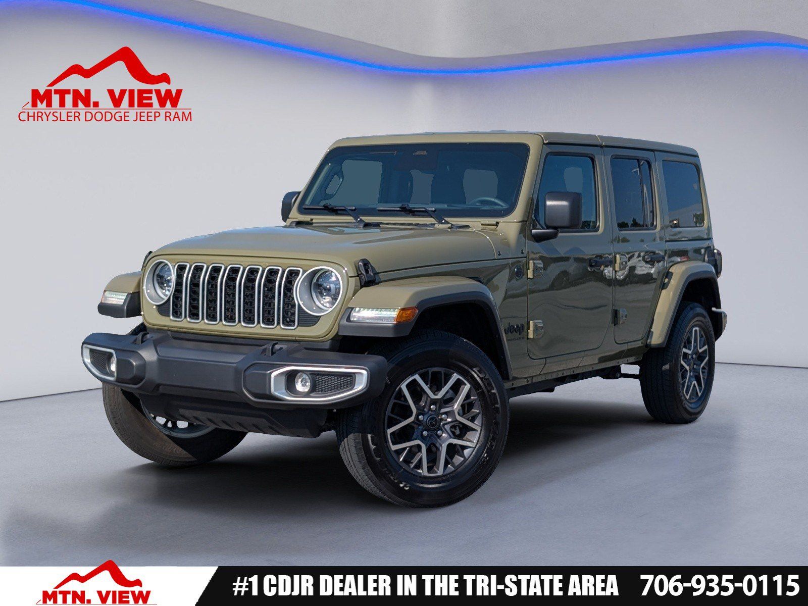 Used 2026 Jeep Wrangler Unlimited Sahara AWD/4WD image 1