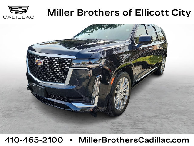 Used 2021 Cadillac Escalade ESV Premium Luxury w/ Driver Assist Tech Package AWD/4WD image 1