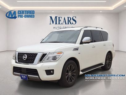 Used 2019 Nissan Armada Platinum w/ Captain's Chairs Package