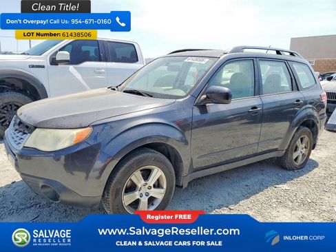 Used 2013 Subaru Forester 2.5X AWD/4WD image 1