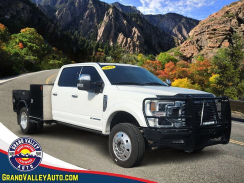 Used 2021 Ford F450 Platinum w/ FX4 Off-Road Package AWD/4WD image 1