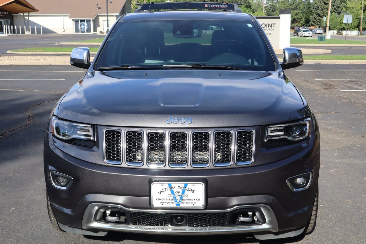 Used 2014 Jeep Grand Cherokee Overland w/ Advanced Technology Group AWD/4WD image 12