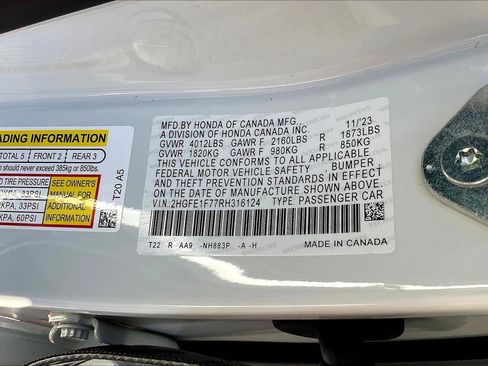 Used 2024 Honda Civic EX image 35