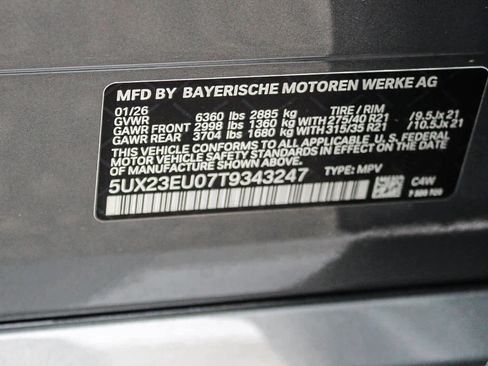 New 2026 BMW X5 xDrive40i w/ M Sport Package image 38